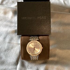 Michael Kors tri tone watch